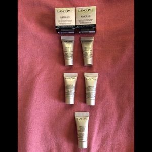 7 piece Lancome Absolue travel set.